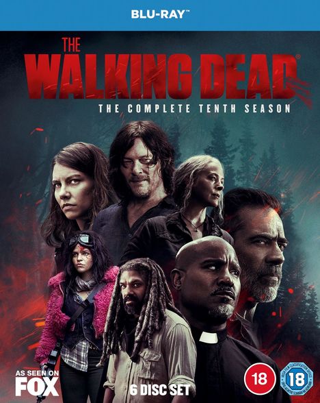 The Walking Dead Season 10 (Blu-ray) (UK Import), 6 Blu-ray Discs