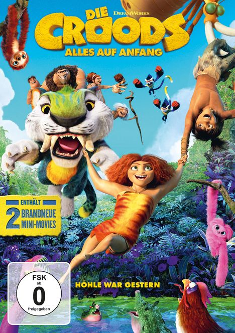 Die Croods - Alles auf Anfang, DVD