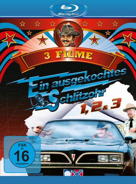 Ein ausgekochtes Schlitzohr 1-3 (Blu-ray), 3 Blu-ray Discs