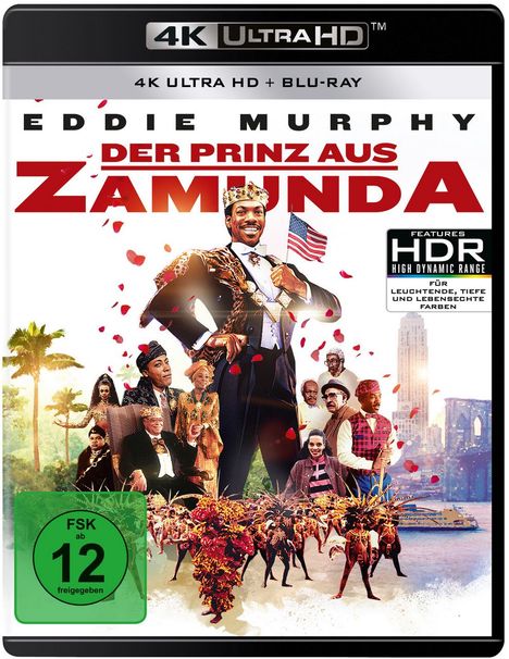 Der Prinz aus Zamunda (Ultra HD Blu-ray &amp; Blu-ray), 1 Ultra HD Blu-ray und 1 Blu-ray Disc
