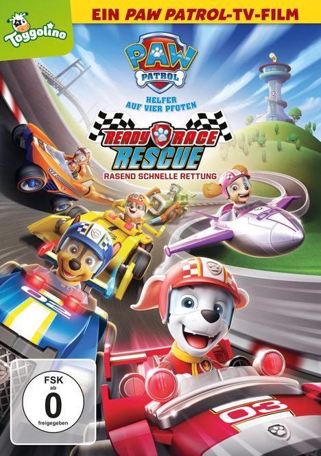 Paw Patrol: Ready Race Rescue - Rasend schnelle Rettung, DVD