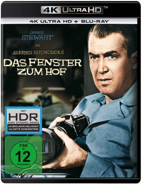 Das Fenster zum Hof (1954) (Ultra HD Blu-ray &amp; Blu-ray), 1 Ultra HD Blu-ray und 1 Blu-ray Disc