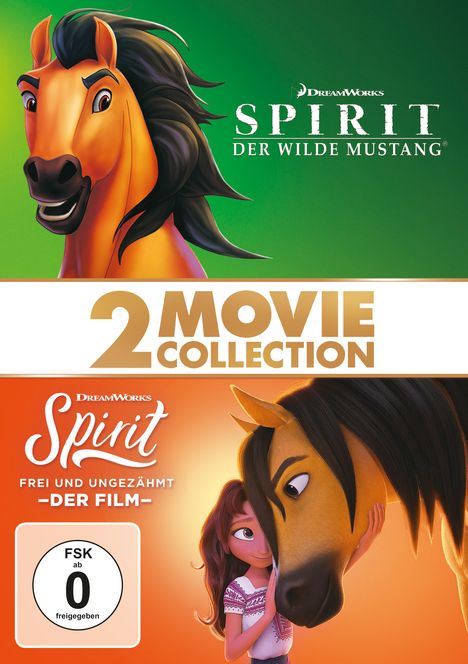 Spirit - 2 Movie Collection, 2 DVDs