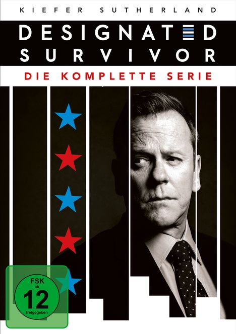 Designated Survivor (Komplette Serie), 15 DVDs