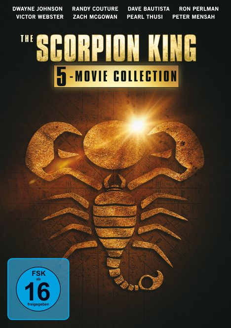 The Scorpion King - 5 Movie Collection, 5 DVDs