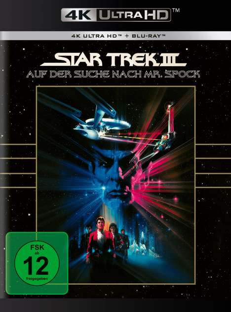 Star Trek III: Auf der Suche nach Mr. Spock (Ultra HD Blu-ray &amp; Blu-ray), 1 Ultra HD Blu-ray und 1 Blu-ray Disc