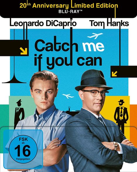 Catch Me If You Can (20th Anniversary Edition) (Blu-ray im Steelbook), Blu-ray Disc