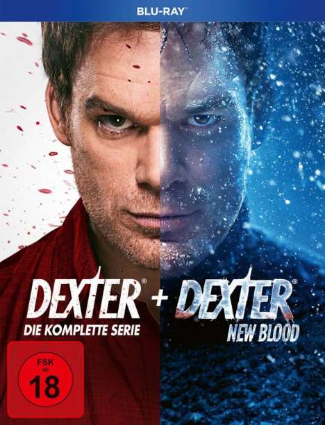 Dexter (Komplette Serie inkl. New Blood) (Blu-ray), 39 Blu-ray Discs