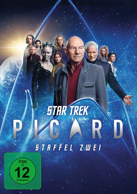 Star Trek: Picard Staffel 2, 4 DVDs