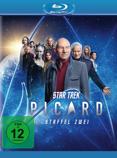 Star Trek: Picard Staffel 2 (Blu-ray), 3 Blu-ray Discs