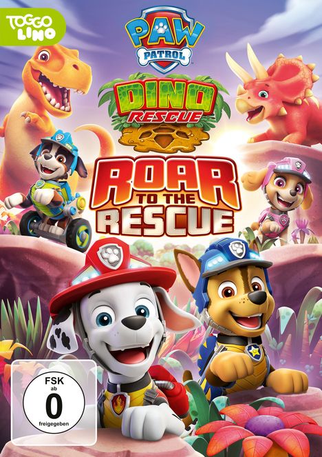 PAW Patrol: Dino Rescue - Roar to the Rescue, DVD