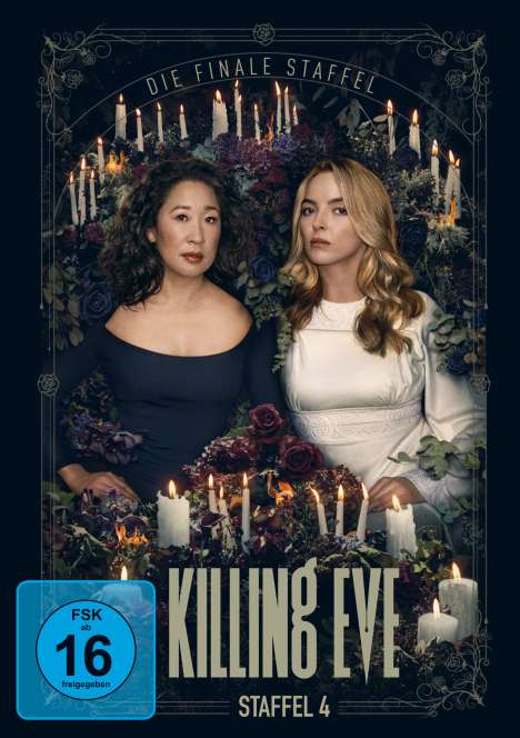 Killing Eve Staffel 4 (finale Staffel), 2 DVDs