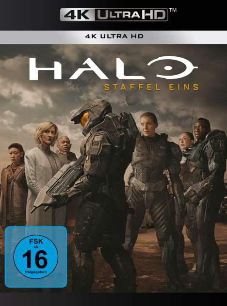 Halo Staffel 1 (Ultra HD Blu-ray), 5 Ultra HD Blu-rays