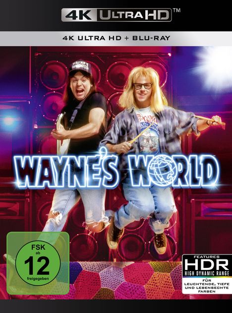 Wayne's World (Ultra HD Blu-ray &amp; Blu-ray), 1 Ultra HD Blu-ray und 1 Blu-ray Disc