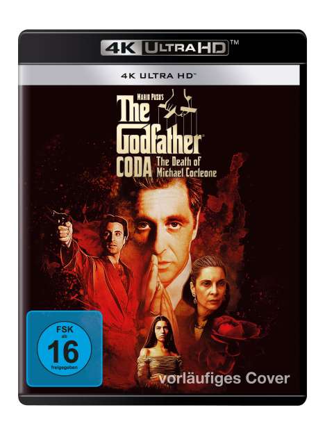 Der Pate: Der Tod von Michael Corleone - Epilog (Ultra HD Blu-ray &amp; Blu-ray), 1 Ultra HD Blu-ray und 1 Blu-ray Disc