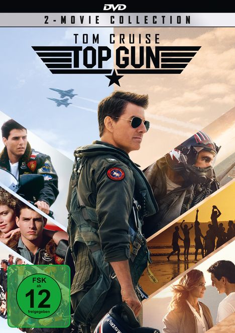 Top Gun 1 &amp; 2, 2 DVDs