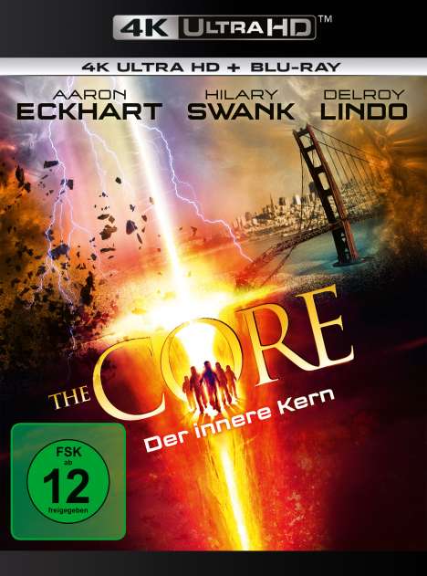 The Core - Der innere Kern (Ultra HD Blu-ray &amp; Blu-ray), 1 Ultra HD Blu-ray und 1 Blu-ray Disc