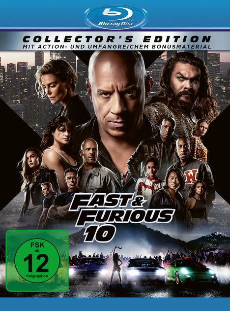 Fast &amp; Furious 10 (Blu-ray), Blu-ray Disc