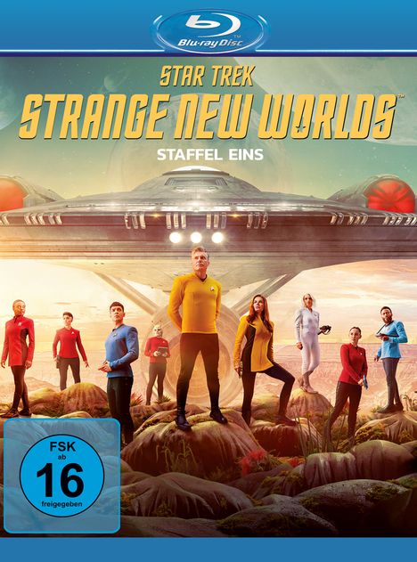 Star Trek: Strange New Worlds Staffel 1 (Blu-ray), 2 Blu-ray Discs