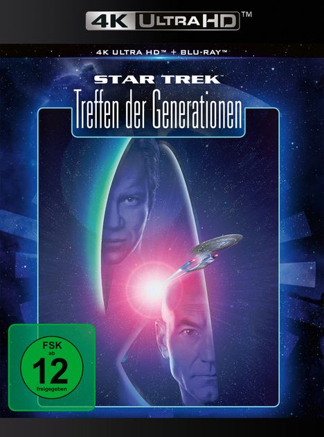 Star Trek VII: Treffen der Generationen (Ultra HD Blu-ray &amp; Blu-ray), 1 Ultra HD Blu-ray und 1 Blu-ray Disc