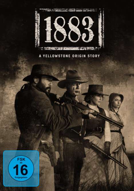 1883: A Yellowstone Origin Story, 4 DVDs
