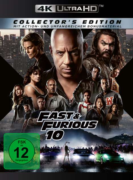 Fast &amp; Furious 10 (Ultra HD Blu-ray), Ultra HD Blu-ray