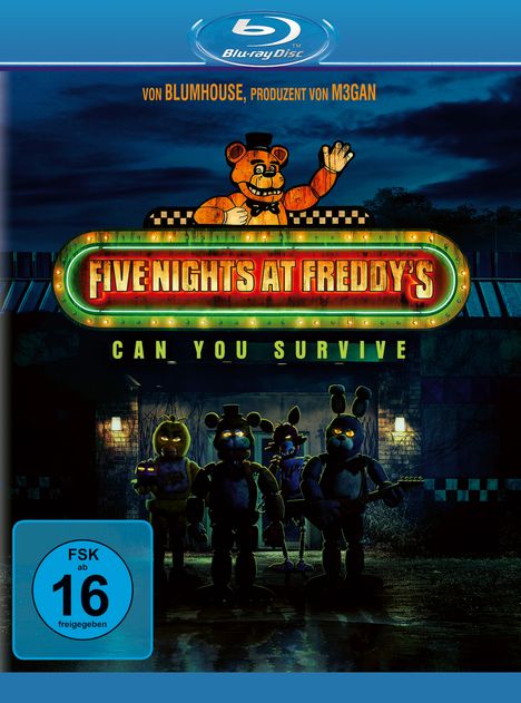 Five Nights at Freddy's (Blu-ray), Blu-ray Disc