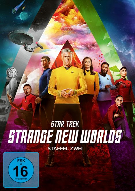 Star Trek: Strange New Worlds Staffel 2, 4 DVDs