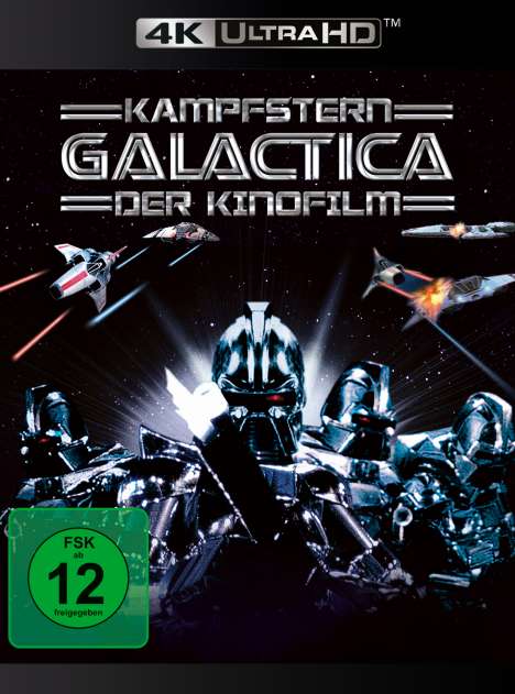 Kampfstern Galactica (Ultra HD Blu-ray &amp; Blu-ray), 1 Ultra HD Blu-ray und 1 Blu-ray Disc