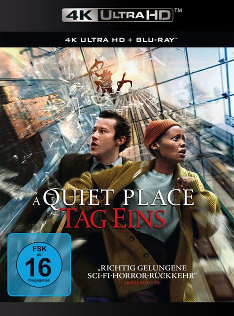 A Quiet Place: Tag Eins (Ultra HD Blu-ray &amp; Blu-ray), Blu-ray Disc