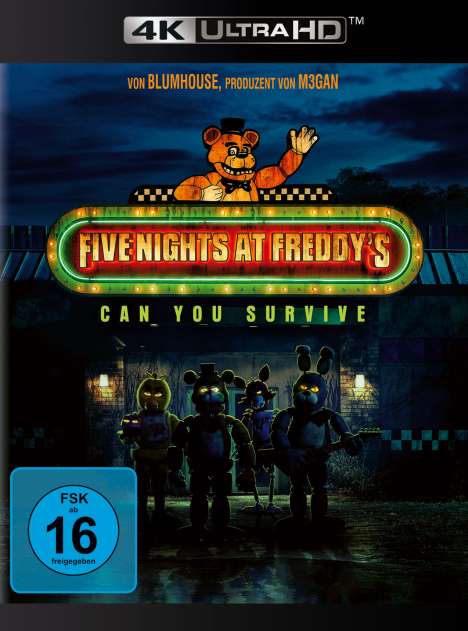 Five Nights at Freddy's (Ultra HD Blu-ray), Ultra HD Blu-ray
