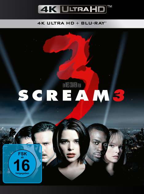 Scream 3 (Ultra HD Blu-ray &amp; Blu-ray), 1 Ultra HD Blu-ray und 1 Blu-ray Disc