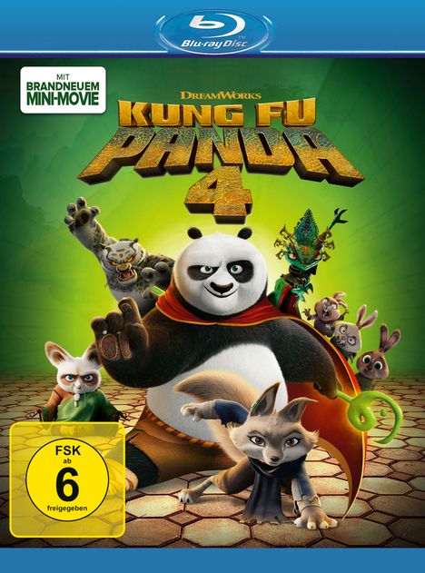 Kung Fu Panda 4 (Blu-ray), Blu-ray Disc