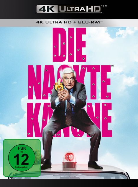 Die nackte Kanone (Ultra HD Blu-ray &amp; Blu-ray), 1 Ultra HD Blu-ray und 1 Blu-ray Disc