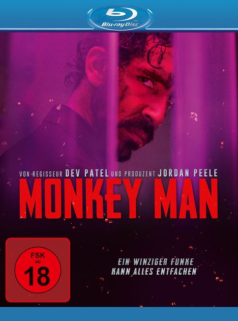 Monkey Man (Blu-ray), Blu-ray Disc