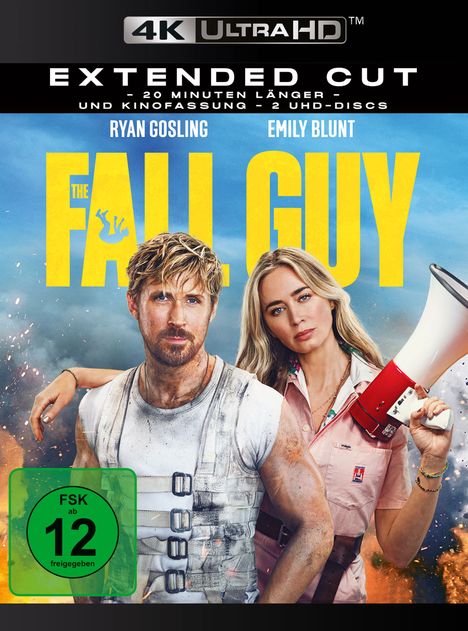 The Fall Guy (2024) (Ultra HD Blu-ray), 2 Ultra HD Blu-rays