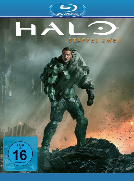 Halo Staffel 2 (Blu-ray), 4 Blu-ray Discs