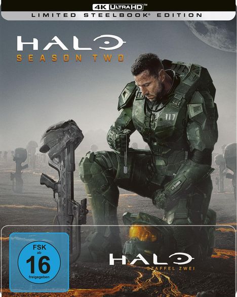 Halo Staffel 2 (Ultra HD Blu-ray im Steelbook), 4 Ultra HD Blu-rays