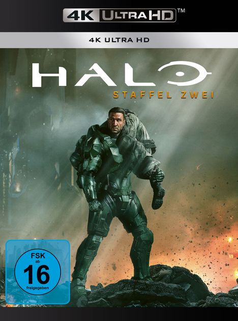 Halo Staffel 2 (Ultra HD Blu-ray), 4 Ultra HD Blu-rays