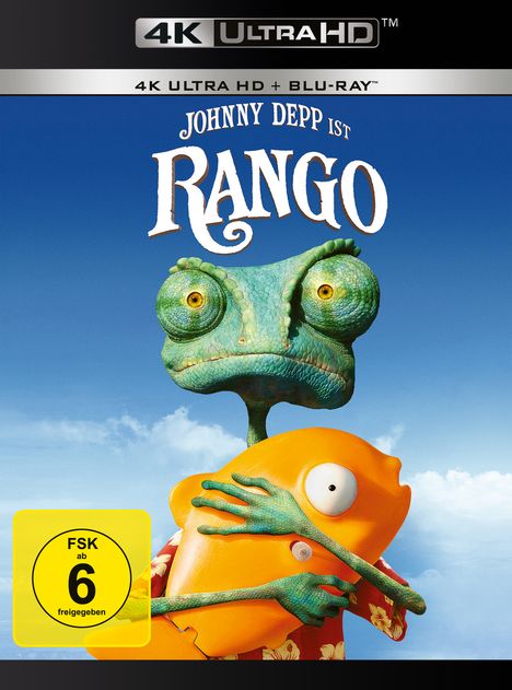 Rango (Ultra HD Blu-ray &amp; Blu-ray), 1 Ultra HD Blu-ray und 1 Blu-ray Disc