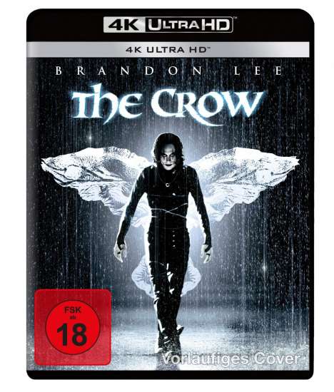 The Crow - Die Krähe (Ultra HD Blu-ray &amp; Blu-ray), 1 Ultra HD Blu-ray und 1 Blu-ray Disc