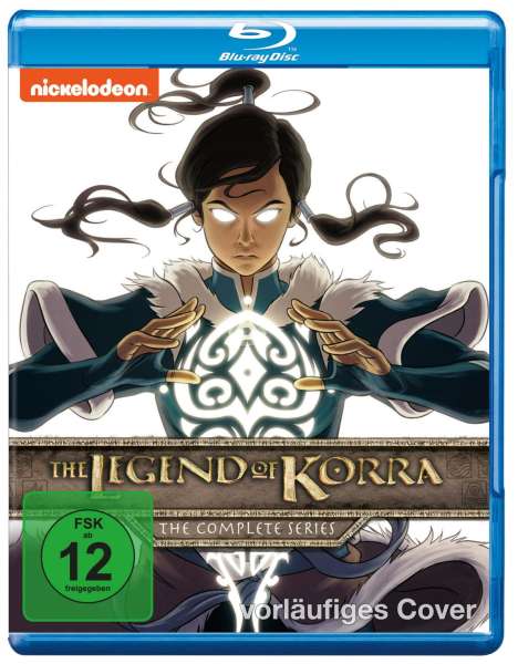 Die Legende von Korra (Komplettbox) (Blu-ray), 8 Blu-ray Discs