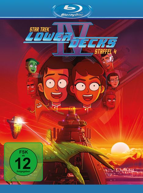 Star Trek Lower Decks Staffel 4 (Blu-ray), 2 Blu-ray Discs