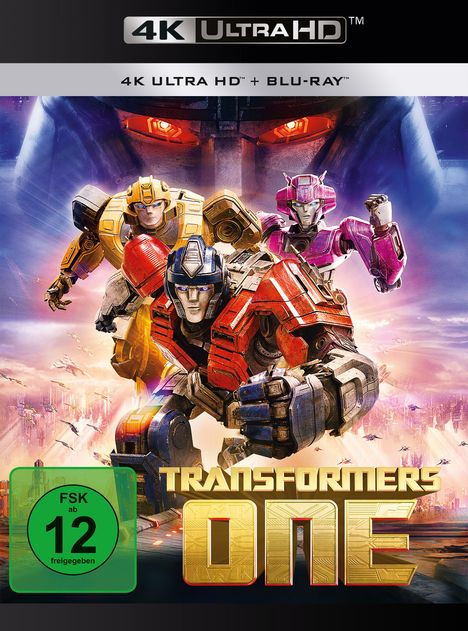 Transformers One (Ultra HD Blu-ray &amp; Blu-ray), 1 Ultra HD Blu-ray und 1 Blu-ray Disc