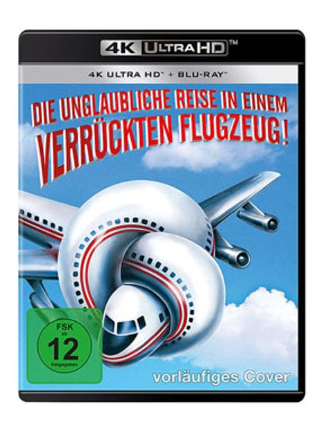 Die unglaubliche Reise in einem verrückten Flugzeug (Ultra HD Blu-ray & Blu-ray), 1 Ultra HD Blu-ray und 1 Blu-ray Disc
