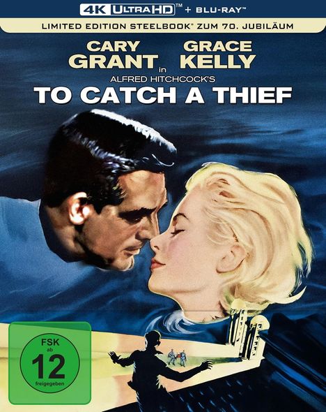 Über den Dächern von Nizza (Ultra HD Blu-ray & Blu-ray im Steelbook), 1 Ultra HD Blu-ray und 1 Blu-ray Disc
