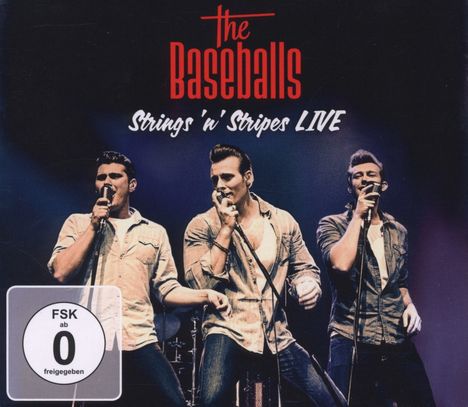 The Baseballs: Strings 'n' Stripes Live (Limited Box Set)  (2CD + DVD), 2 CDs und 1 DVD