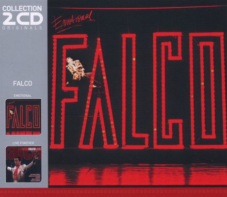 Falco: Emotional / Live Forever, 2 CDs