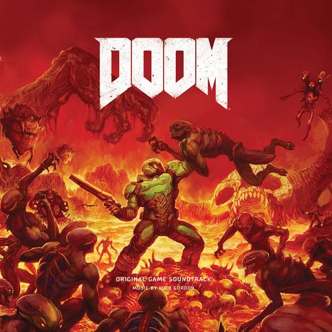 Mick Gordon: Doom (180g) (Limited Edition) (Red Vinyl), 2 LPs