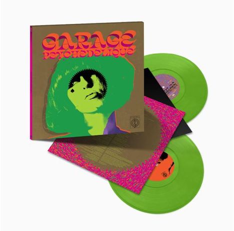 Garage Psychedelique (The Best Of Garage Psych &amp; Pzyk Rock 1965 - 2019) (Limited Edition) (Transparent Lime Green Vinyl), 2 LPs